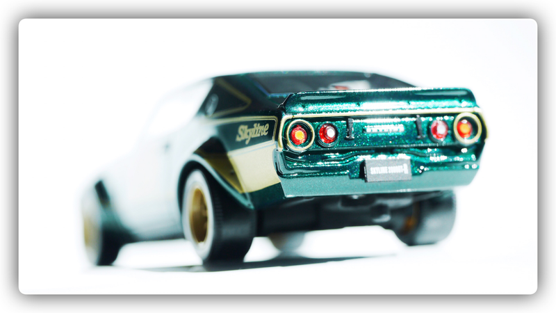 Illustration for article titled LaLD Car Week: Land of the Rising Sunday - 1/43 scale P-4 Nissan Skyline GT-R (KPGC110)